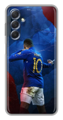 Чехол с принтом "Мбаппе в Франции" для Sansung Galaxy M54 (5G)