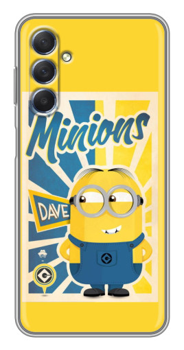 Чехол с печатью "Minions" для Sansung Galaxy M54 (5G)