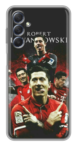 Чехол с принтом "Польский футболист" для Sansung Galaxy M54 (5G)