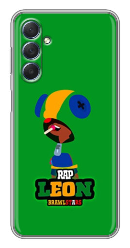 Чехол с картинкой "RAP Leon" для Sansung Galaxy M54 (5G)