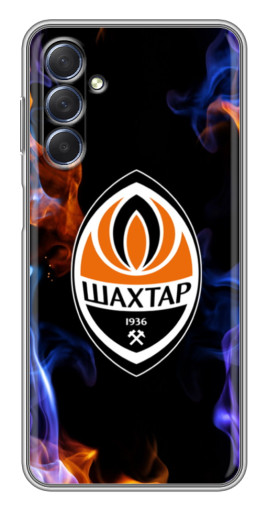 Чехол с картинкой "Шахтер в огне" для Sansung Galaxy M54 (5G)