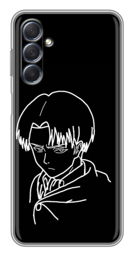 Чехол с картинкой "Силуэт Леви" для Sansung Galaxy M54 (5G)