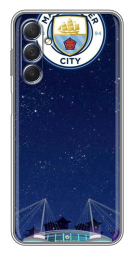 Чехол с картинкой "Стадион Ман Сити" для Sansung Galaxy M54 (5G)
