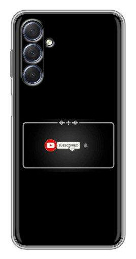 Чехол с печатью "subscribed" для Sansung Galaxy M54 (5G)