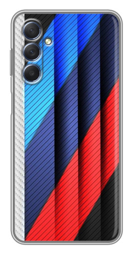 Чехол с картинкой "Цвета лого БМВ" для Sansung Galaxy M54 (5G)