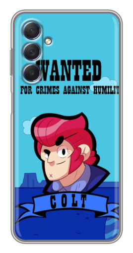 Чехол с печатью "WANTED COLT" для Sansung Galaxy M54 (5G)