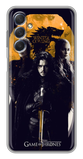 Чехол с картинкой "Winter Coming" для Sansung Galaxy M54 (5G)