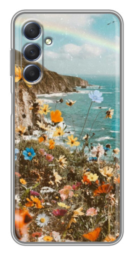Чехол с принтом "Яркие полевые цветы" для Sansung Galaxy M54 (5G)