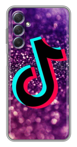 Чехол с печатью "Яркий ТикТок" для Sansung Galaxy M54 (5G)