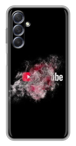 Чехол с принтом "Яркий Ютуб" для Sansung Galaxy M54 (5G)
