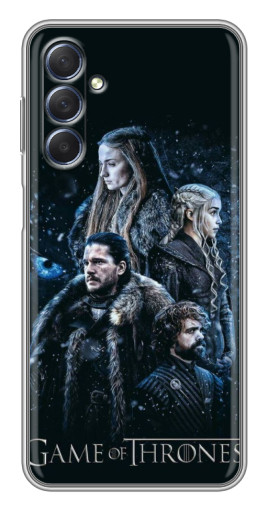 Чехол с печатью "Зима близко" для Sansung Galaxy M54 (5G)