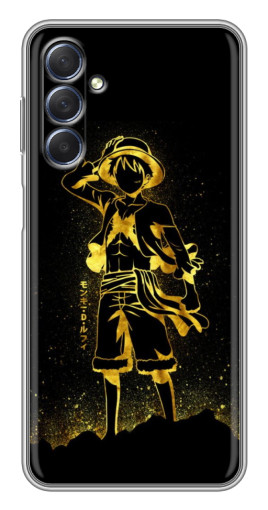 Чехол с печатью "Золотой Де Луффи" для Sansung Galaxy M54 (5G)