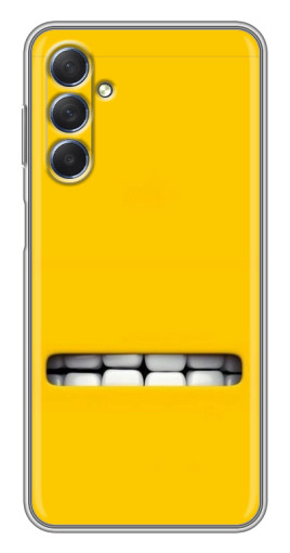 Чехол с картинкой "Зубы миньона" для Sansung Galaxy M54 (5G)