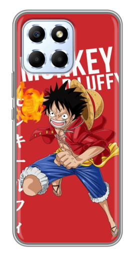 Чехол с картинкой "Атакующий D Luffy" для Huawei Honor X6