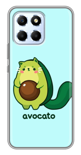 Силиконовый чехол с изображением "Avocato" для Huawei Honor X6