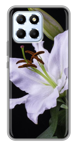 Чехол с печатью "Большая лилия" для Huawei Honor X6