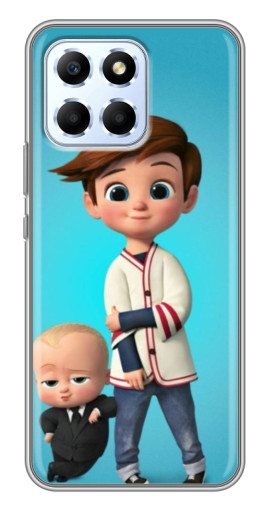 Чехол с печатью "Boss and Boy" для Huawei Honor X6