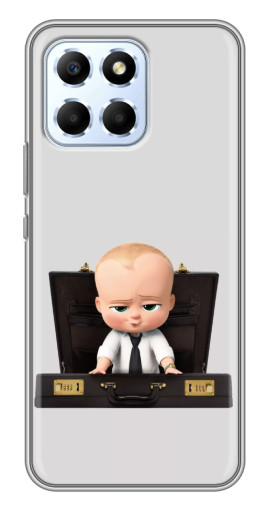 Чехол с принтом "Босс с чемоданом" для Huawei Honor X6