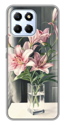 Чехол с картинкой "Букет лилии" для Huawei Honor X6