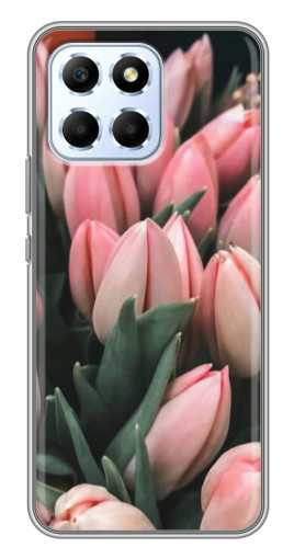 Чехол с принтом "Букет тюльпанов" для Huawei Honor X6