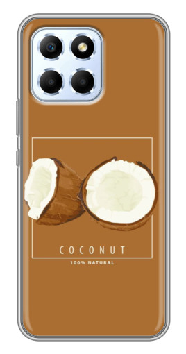 Силиконовый чехол с изображением "Coconut" для Huawei Honor X6
