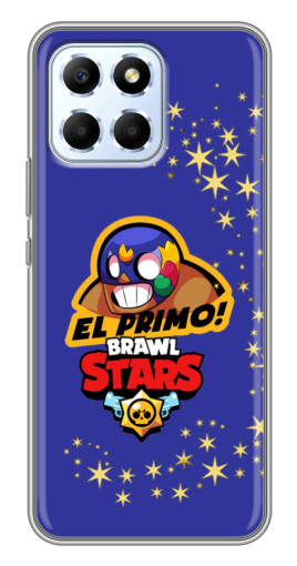 Чехол с принтом "El Primo в маске" для Huawei Honor X6