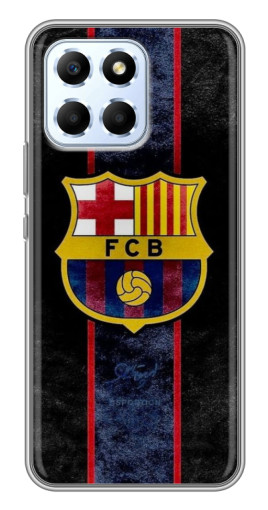 Силиконовый чехол с изображением "FCB" для Huawei Honor X6