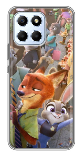 Чехол с картинкой "Герои Зверополис" для Huawei Honor X6