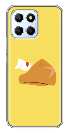 Силиконовый чехол с изображением "Gold Crow" для Huawei Honor X6
