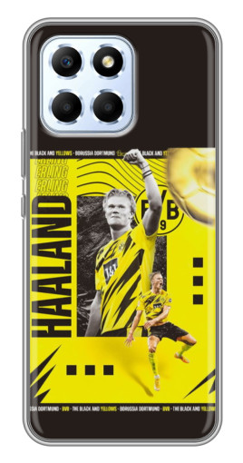 Силиконовый чехол с изображением "Golden Haaland" для Huawei Honor X6