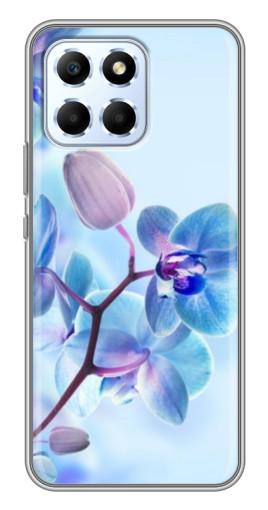 Чехол с картинкой "Голубые орхидеи" для Huawei Honor X6