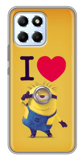 Чехол с принтом "I Love Minion" для Huawei Honor X6