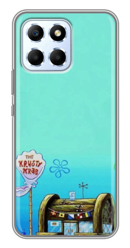 Чехол с принтом "Krusty Krab" для Huawei Honor X6