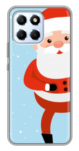 Чехол с принтом "Крутой Дед Мороз" для Huawei Honor X6