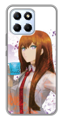 Чехол с печатью "Курису с чашкой" для Huawei Honor X6
