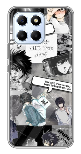 Чехол с принтом "L - Death note" для Huawei Honor X6
