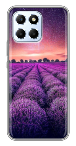 Чехол с принтом "Лавандовое поле" для Huawei Honor X6