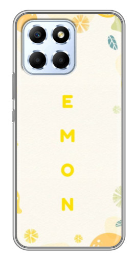 Чехол с печатью "Lemon" для Huawei Honor X6