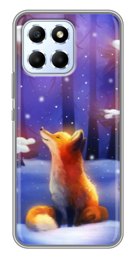 Чехол с печатью "Лисичка в лесу" для Huawei Honor X6