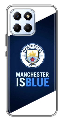 Чехол с печатью "Manchester is Blue" для Huawei Honor X6