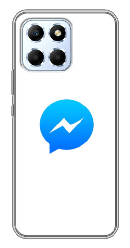 Силиконовый чехол с изображением "messenger logo" для Huawei Honor X6
