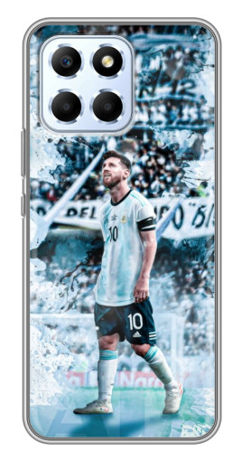 Силиконовый чехол с изображением "Месси в Аргентине" для Huawei Honor X6