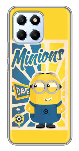 Силиконовый чехол с изображением "Minions" для Huawei Honor X6