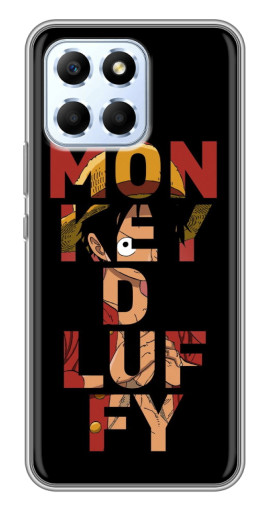 Чехол с печатью "Monky d Luffy" для Huawei Honor X6