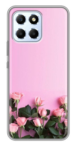 Чехол с принтом "Нежные розы" для Huawei Honor X6