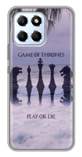 Чехол с картинкой "Play or Die" для Huawei Honor X6