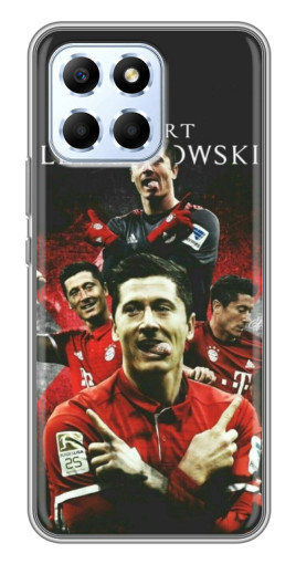 Силиконовый чехол с изображением "Польский футболист" для Huawei Honor X6