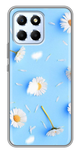 Силиконовый чехол с изображением "Ромашковый фон" для Huawei Honor X6