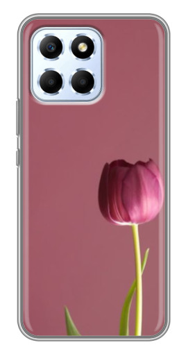 Чехол с принтом "Розовый тюльпан" для Huawei Honor X6