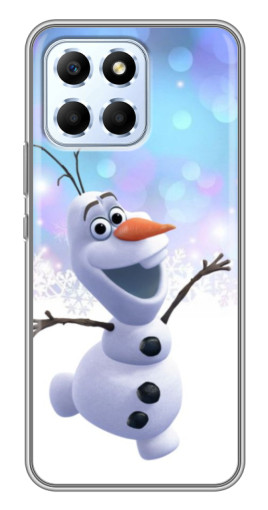 Силиконовый чехол с изображением "Снеговик Олаф" для Huawei Honor X6